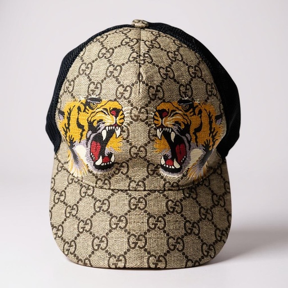 Gucci Tiger Print Cap - Picture 6 of 6